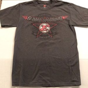 Eldora Speedway  Racing Tee Brown Rossburg, Ohio